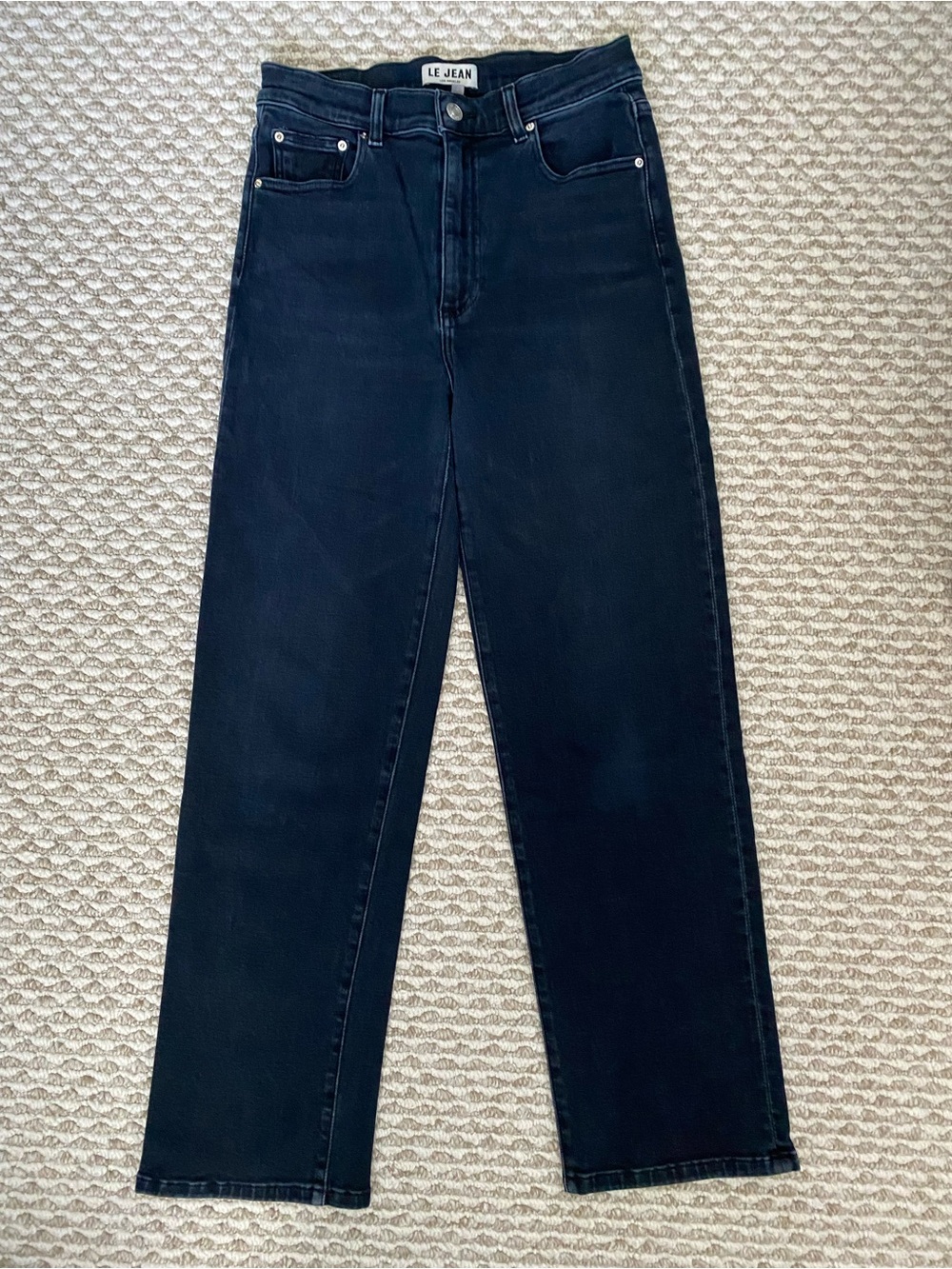 Le Jean Sabine Ankle Straight Jeans